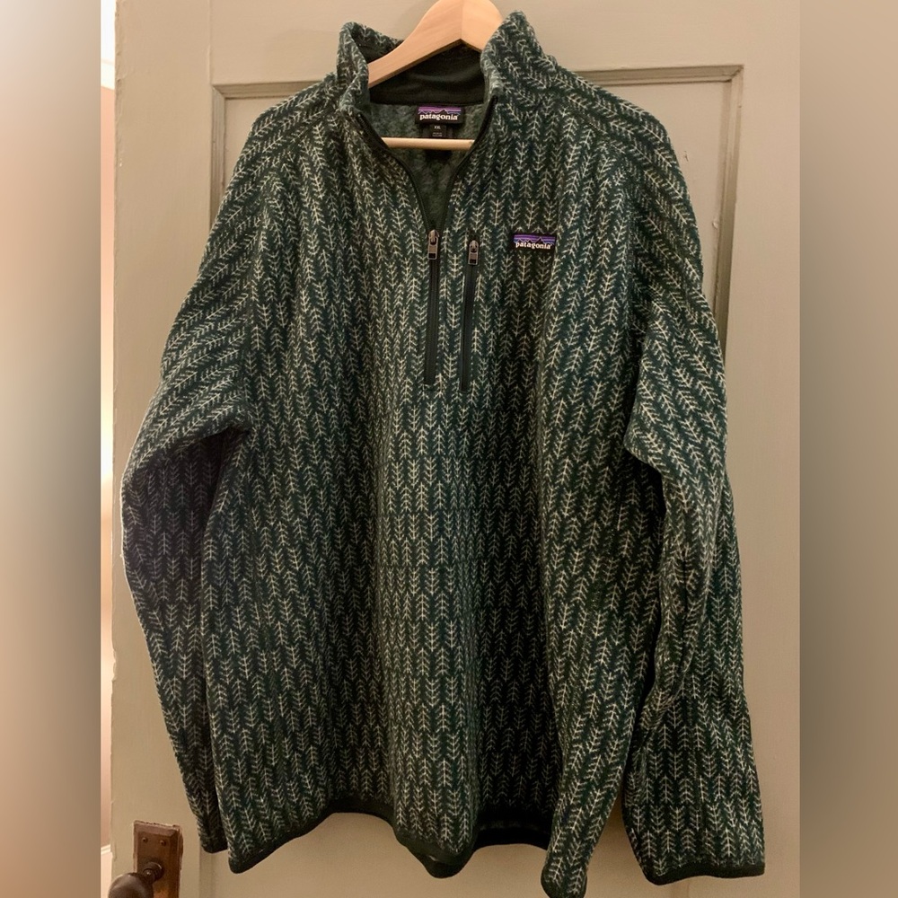 XXL Patagonia Men’s Better Sweater Quarter Zip NWOT